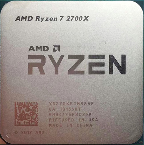 AMD Ryzen 7 2700X (3.7GHz) AM4